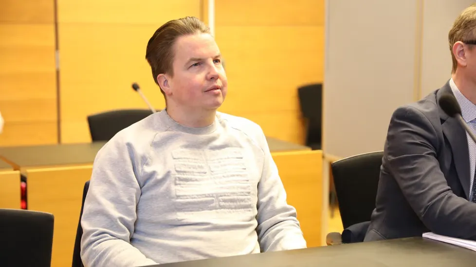 Janne Raninen oikeudessa Helsingin käräjäoikeudessa vuonna 2025